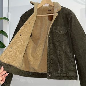 GAP Icon Corduroy Sherpa Jacket